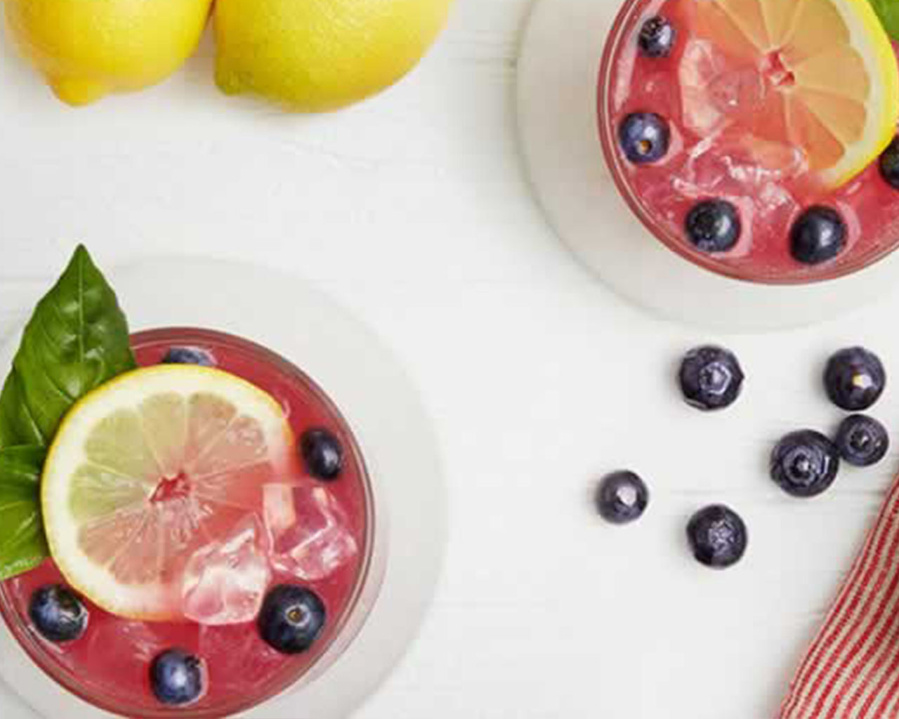 Simply Lemonade® with Blueberry Basil Royale