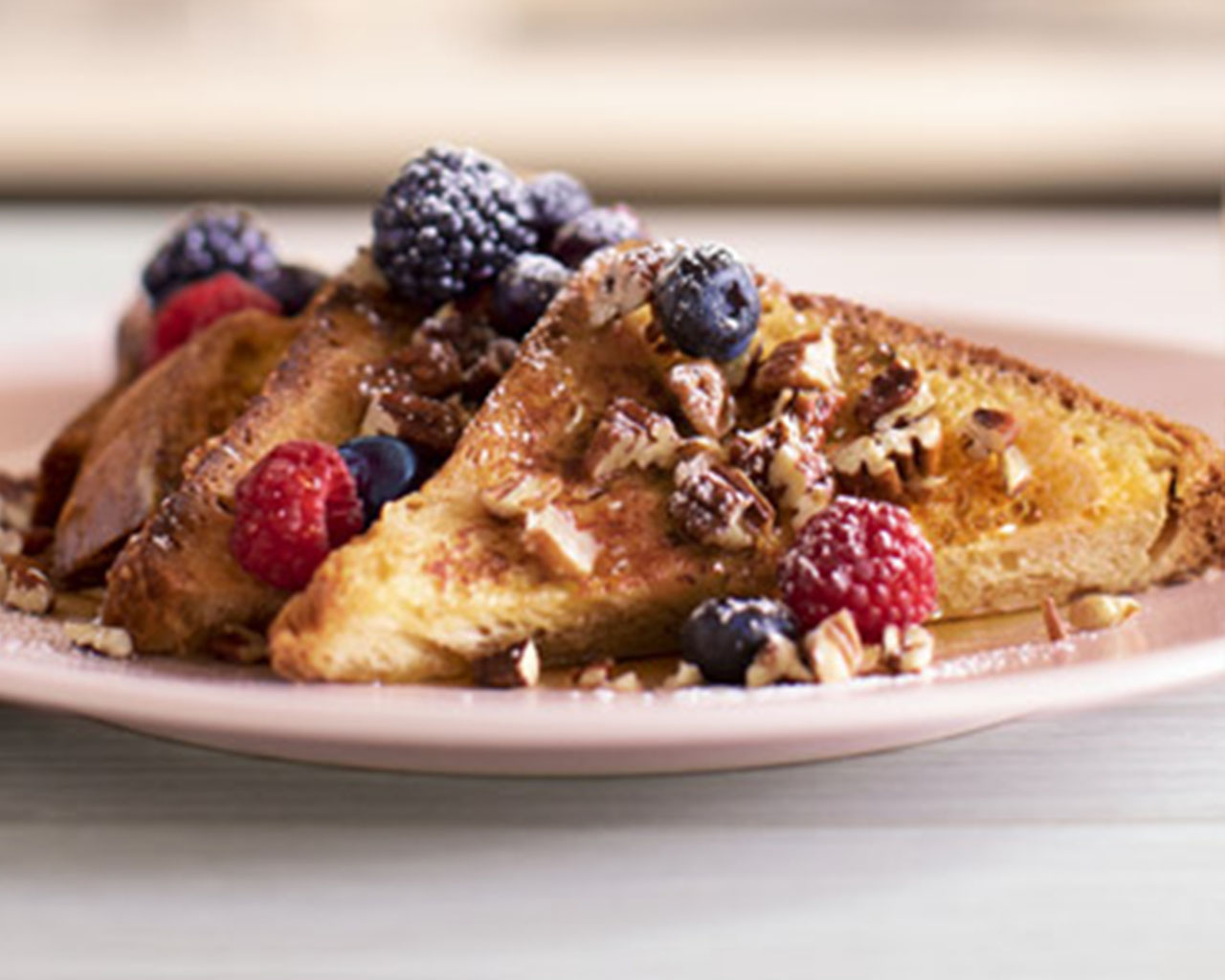 Simply Orange® Pecan French Toast