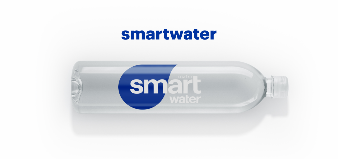 one smartwater bottle