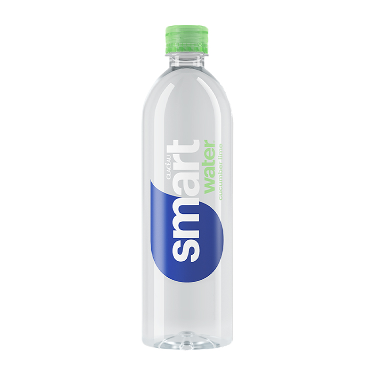 Glacéau Smartwater cucumber lime bottle