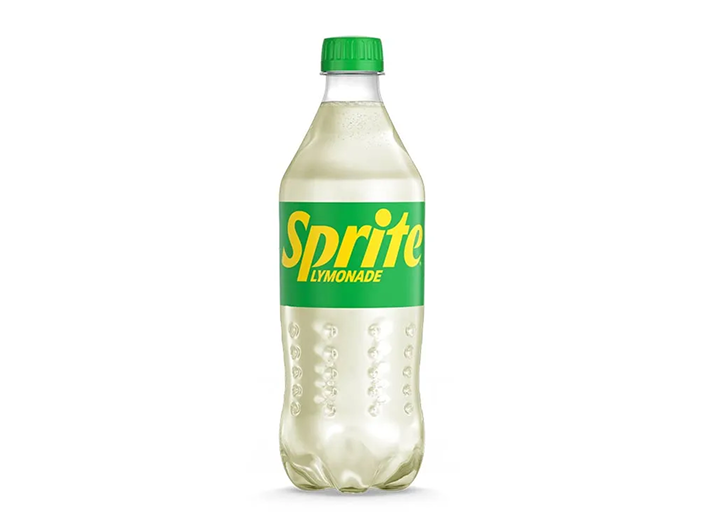 A bottle of Sprite Lymonade.