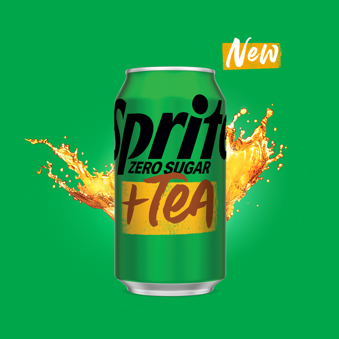 Sprite Zero Sugar can and bottle