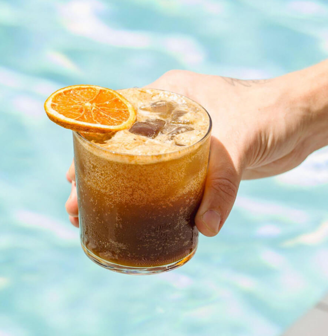 Orange Espresso Fizz