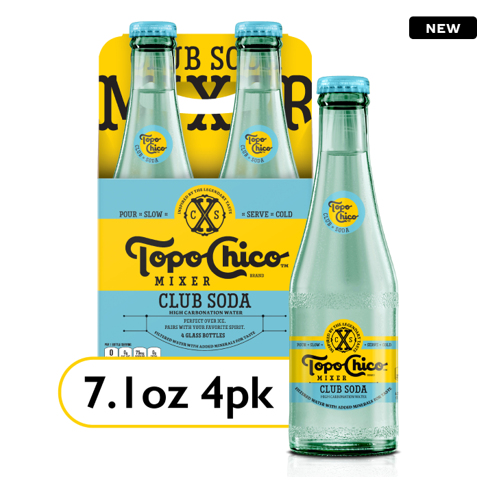 Topo Chico Mineral Water 12 fl oz, 4 Pack