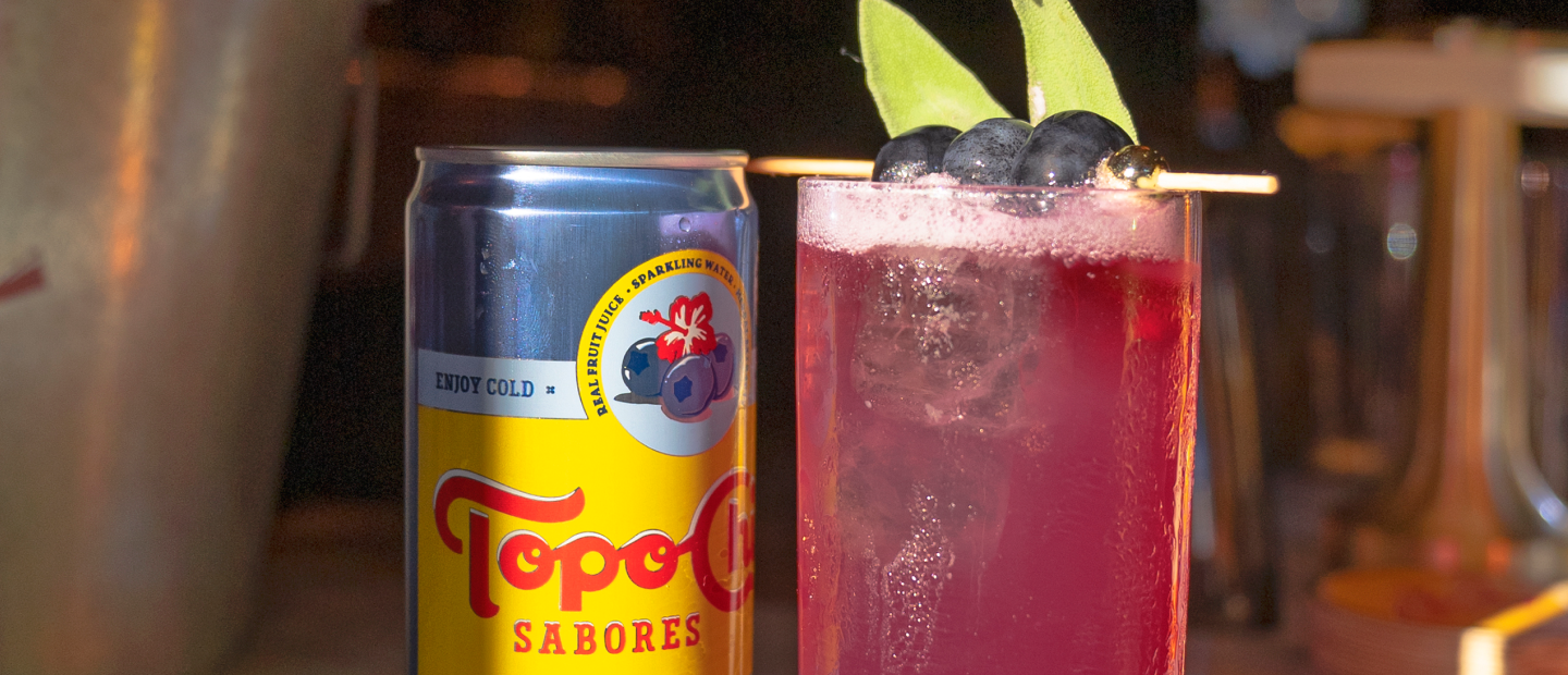 Image of the Blueberry Bramble drink