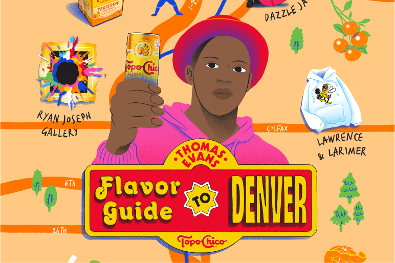 Sabores Flavor Guide Denver illustration
