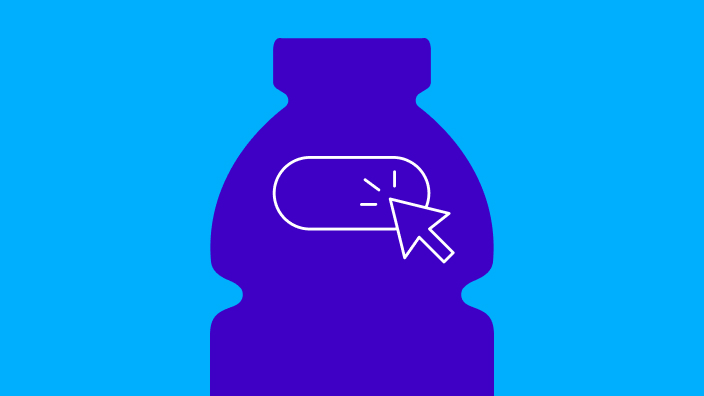 blue bottle