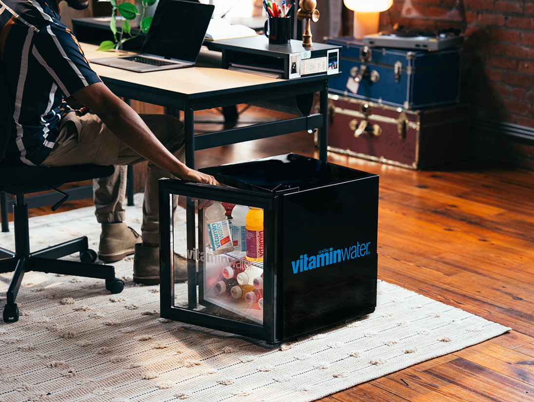 You Could Win a Mini Fridge Full of vitaminwater! thumbnail