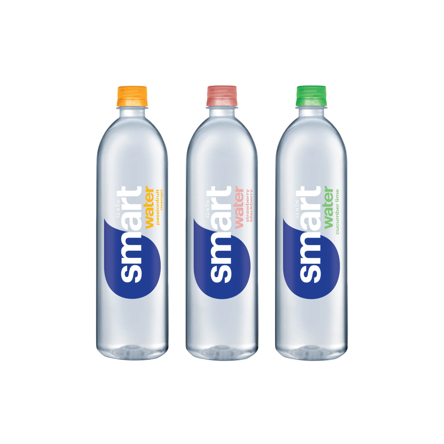 Array of smartwater flavors