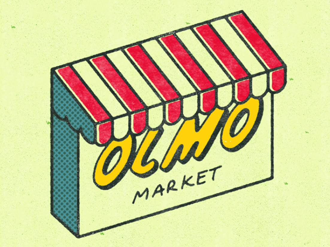 An illustration of Olmo Market