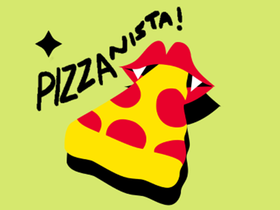 A pizza nista illustration
