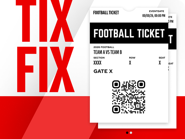 Win football tickets in the Coca-Cola Friday sweepstakes, shown as two digital tickets with a QR code.