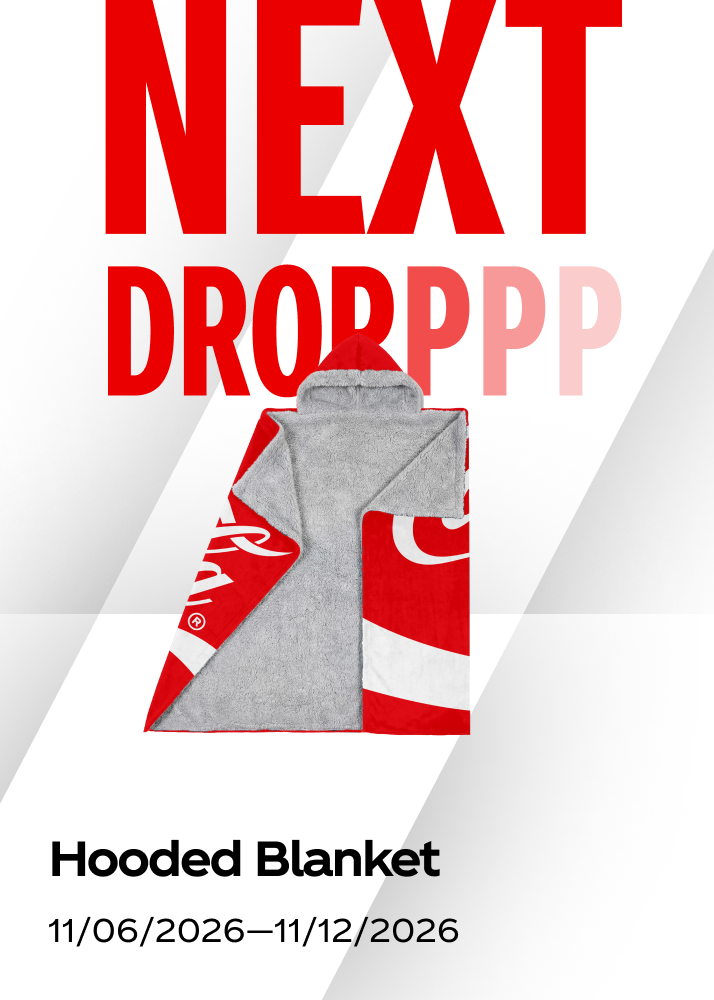Next drop revealing a cozy Coca-Cola hooded blanket prize for the fall hockey campaign, November 6 to 12.