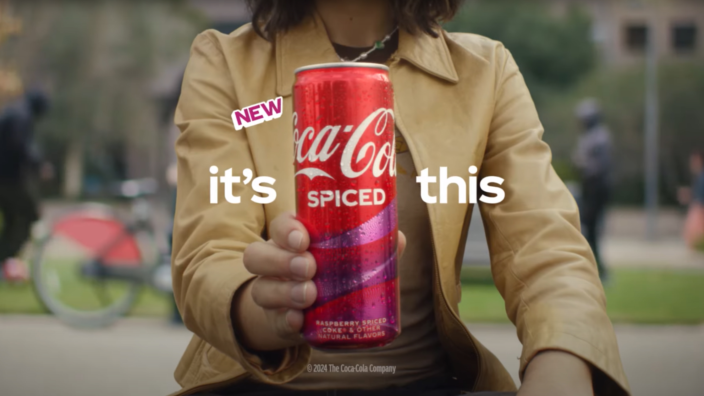 it's this: coca-cola spiced