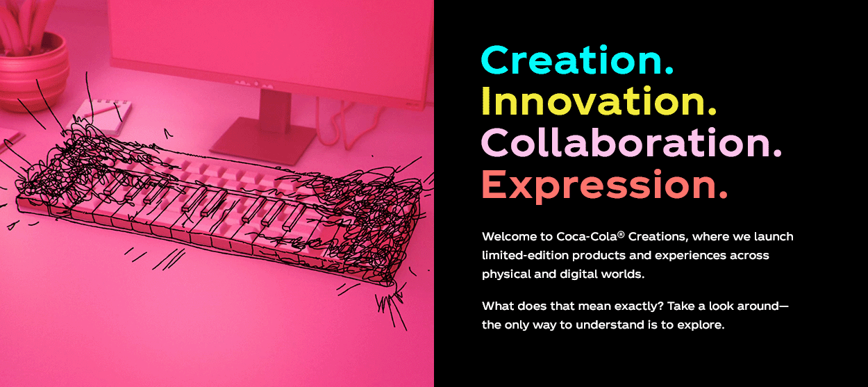 Creation. Innovation. Collaboration. Expression.