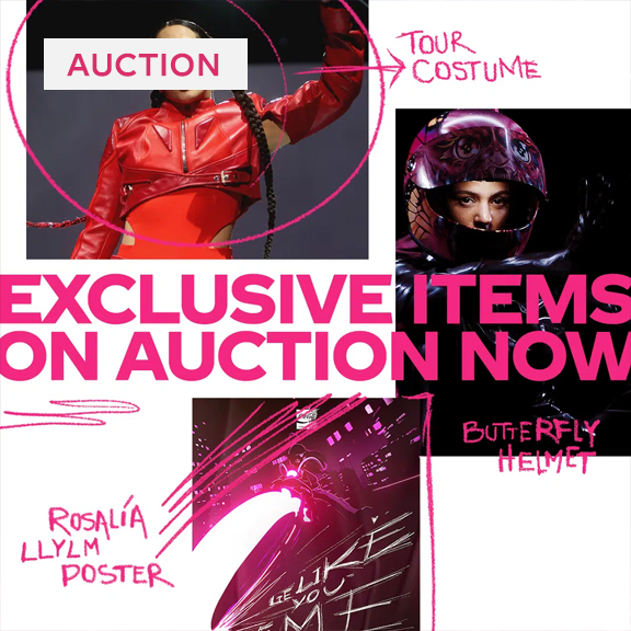 Exclusive items on auction now