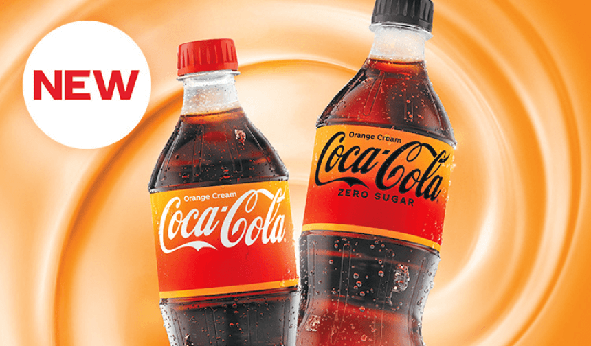 New Orange Cream Coca-Cola