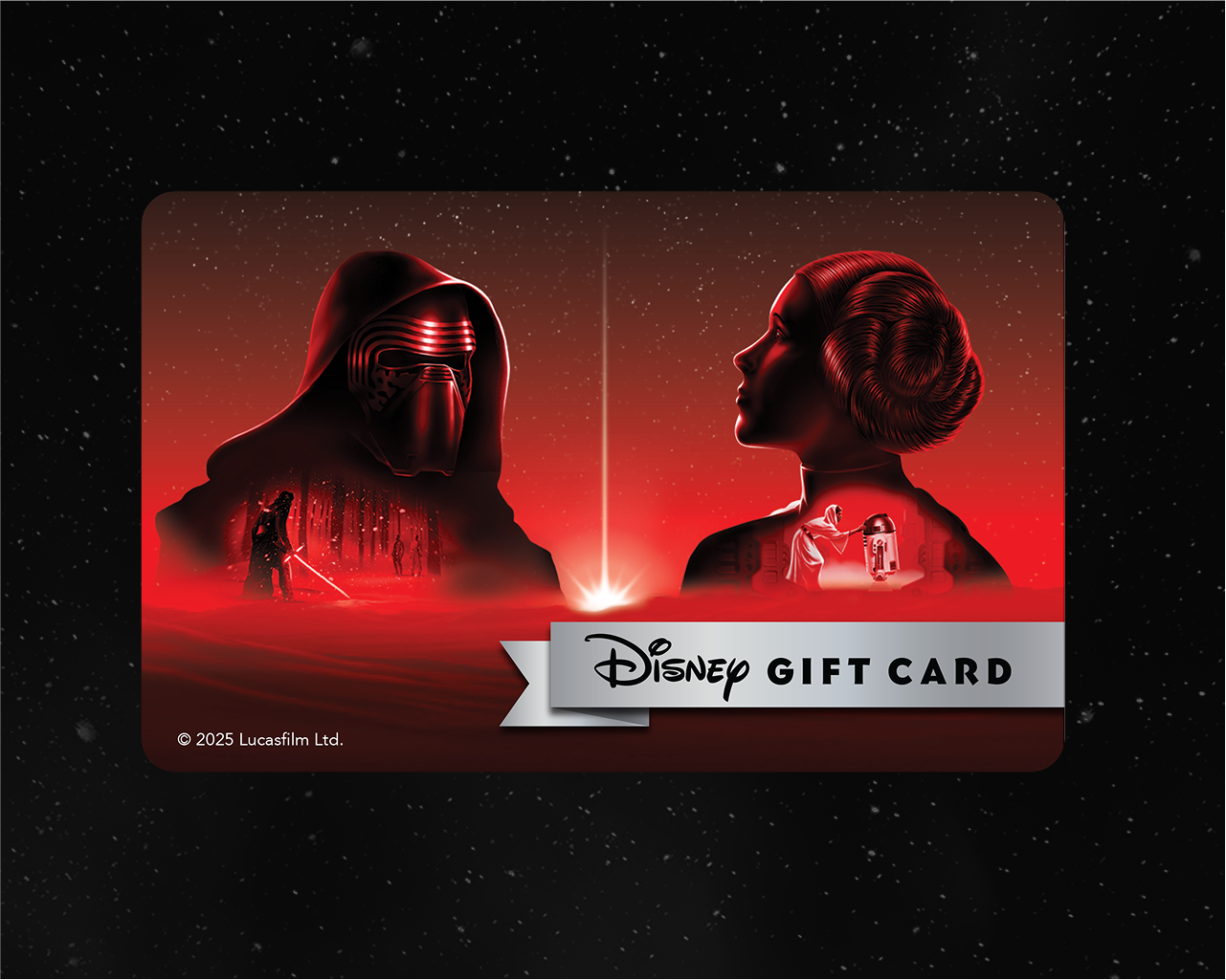 Sé más fan que nunca con una tarjeta de regalo electrónica Disney por $25 dólares.