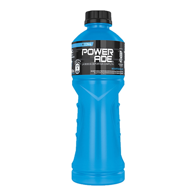 Botella de Powerade Ion4 Mountain Blast