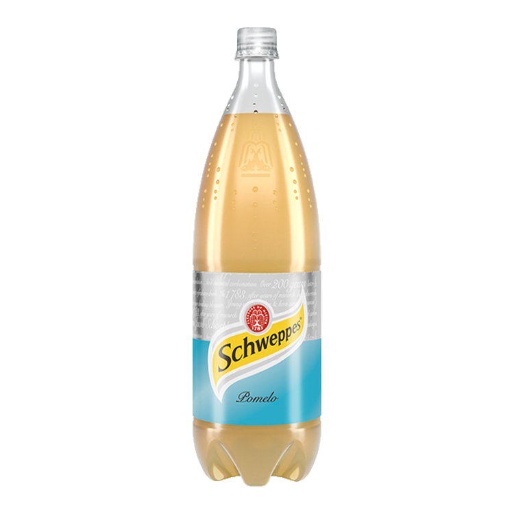 Botella de Schweppes Pomelo