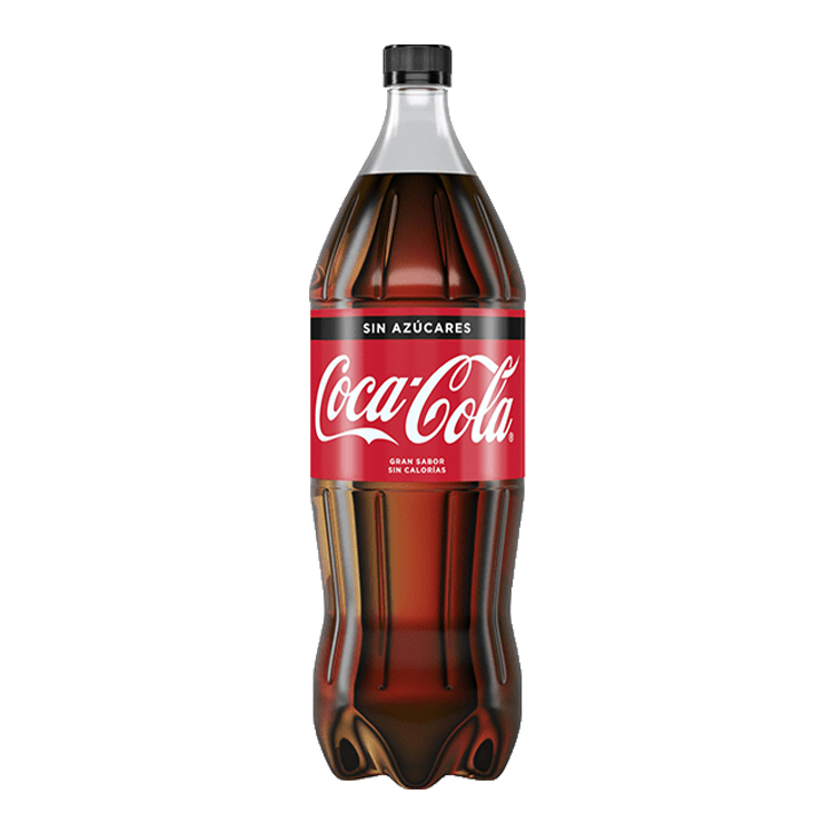 Botella de Coca-Cola Sin Azúcares
