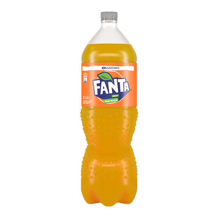 Botella de Fanta Sabor Naranja