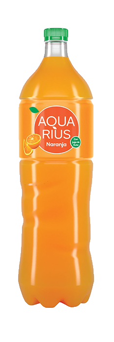 Botella de Aquarius Naranja