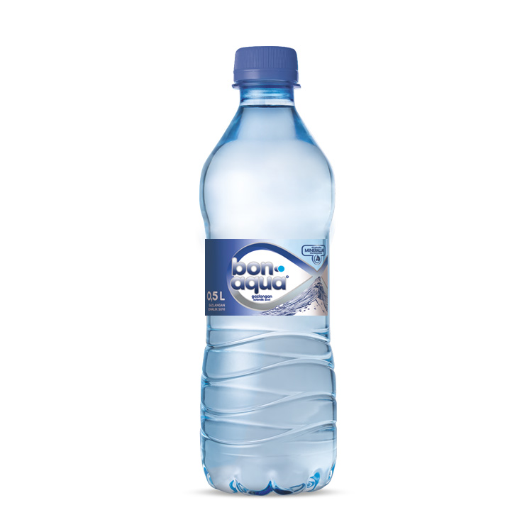 Газированная вода Bonaqua в бутылке
