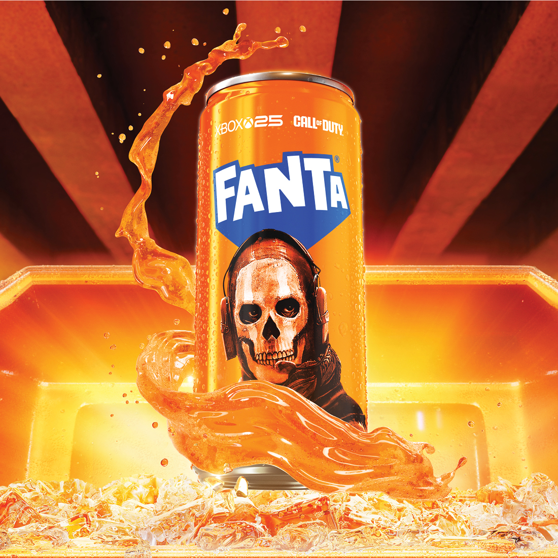 Fanta Orange can