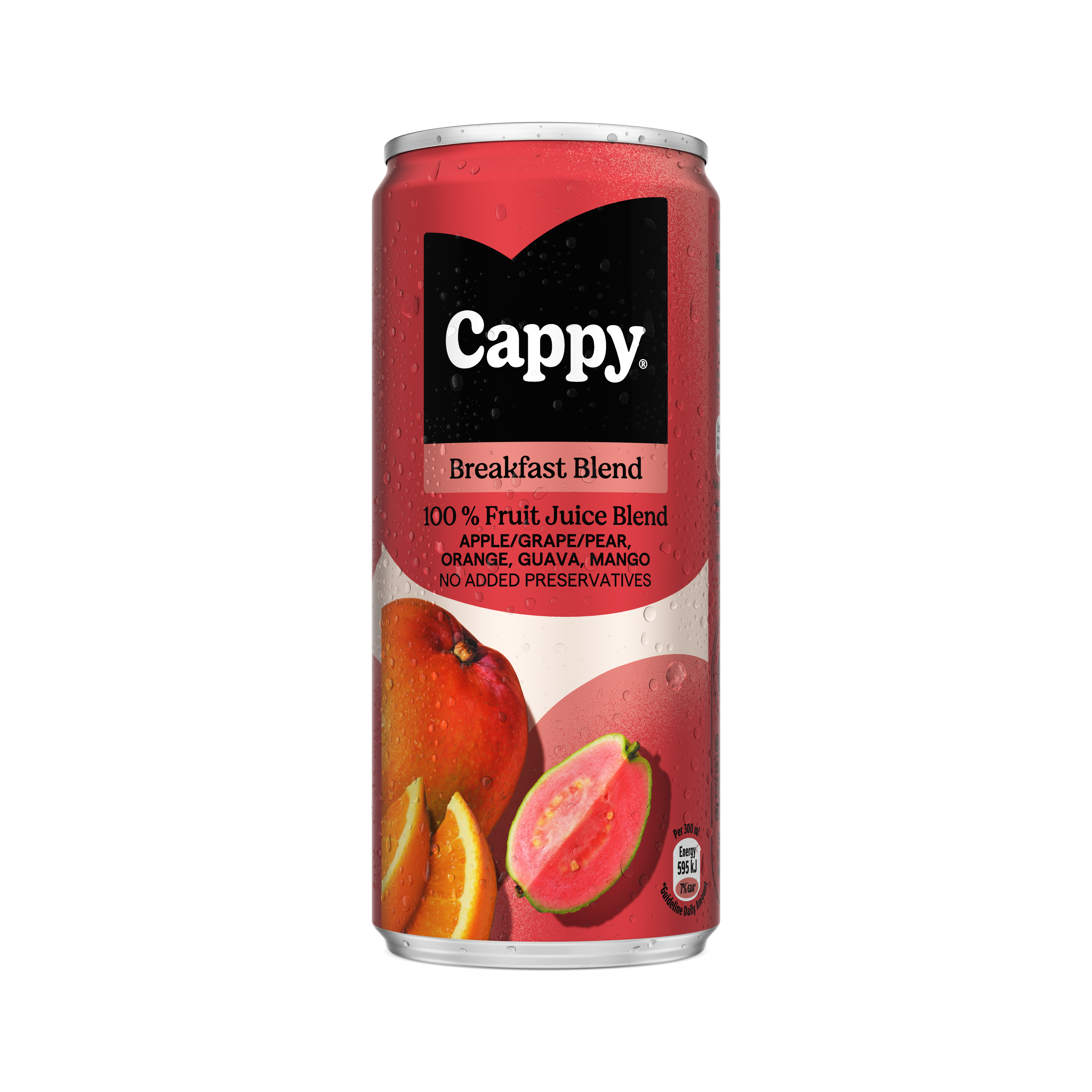 A can of Cappy breakfast blend