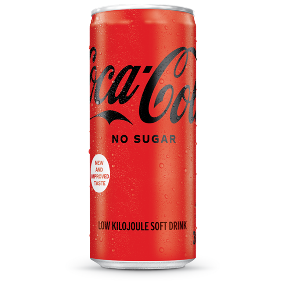 Coca-Cola No Sugar 200ml can